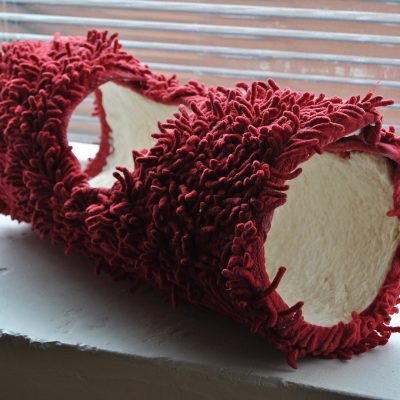 Soap Tube III (Piss Rug) (2016) - soap, pedestal mat